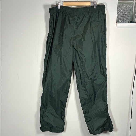 Browning Men's Forest Green Water Resistant Pants 100% Nylon - Picture 1 of 8